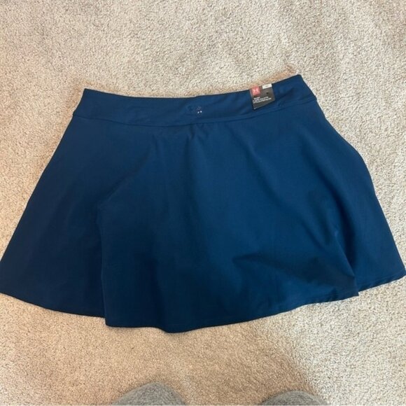 Under Armour Womens Golf Tennis UA Links Skort Skirt (Academy Blue) Sz L NWT - Picture 5 of 13